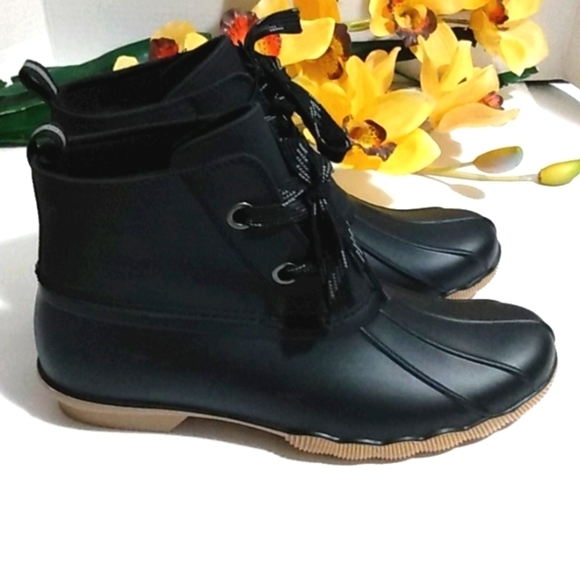 ALPINE WOODS BLACK LORIDER ANKLE BOOTIES SIZE 10 NWOT - Picture 2 of 9